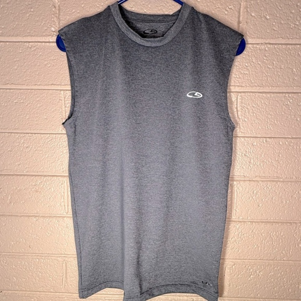 Champion Gray Athletic Tank Top Performance Wear
